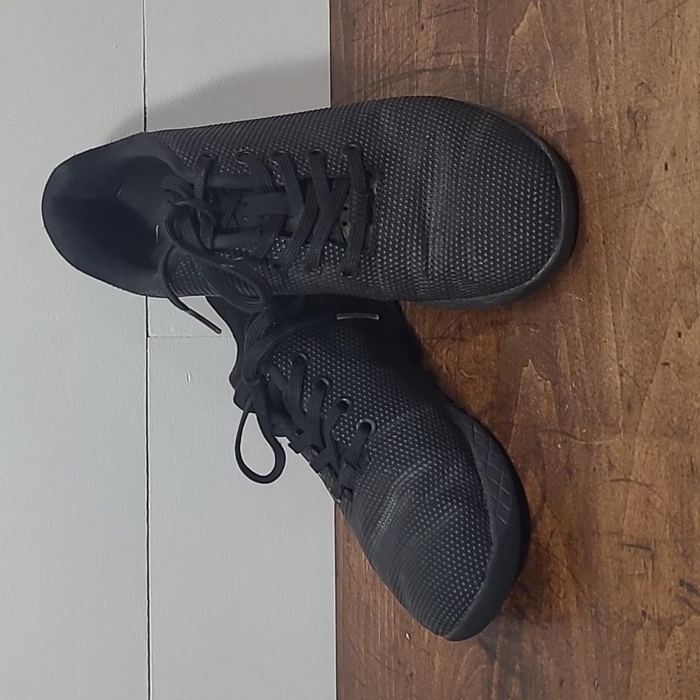 NOBULL All Black Trainers Gym Trainers Athletic Shoes Unisex Women's sz 8.5